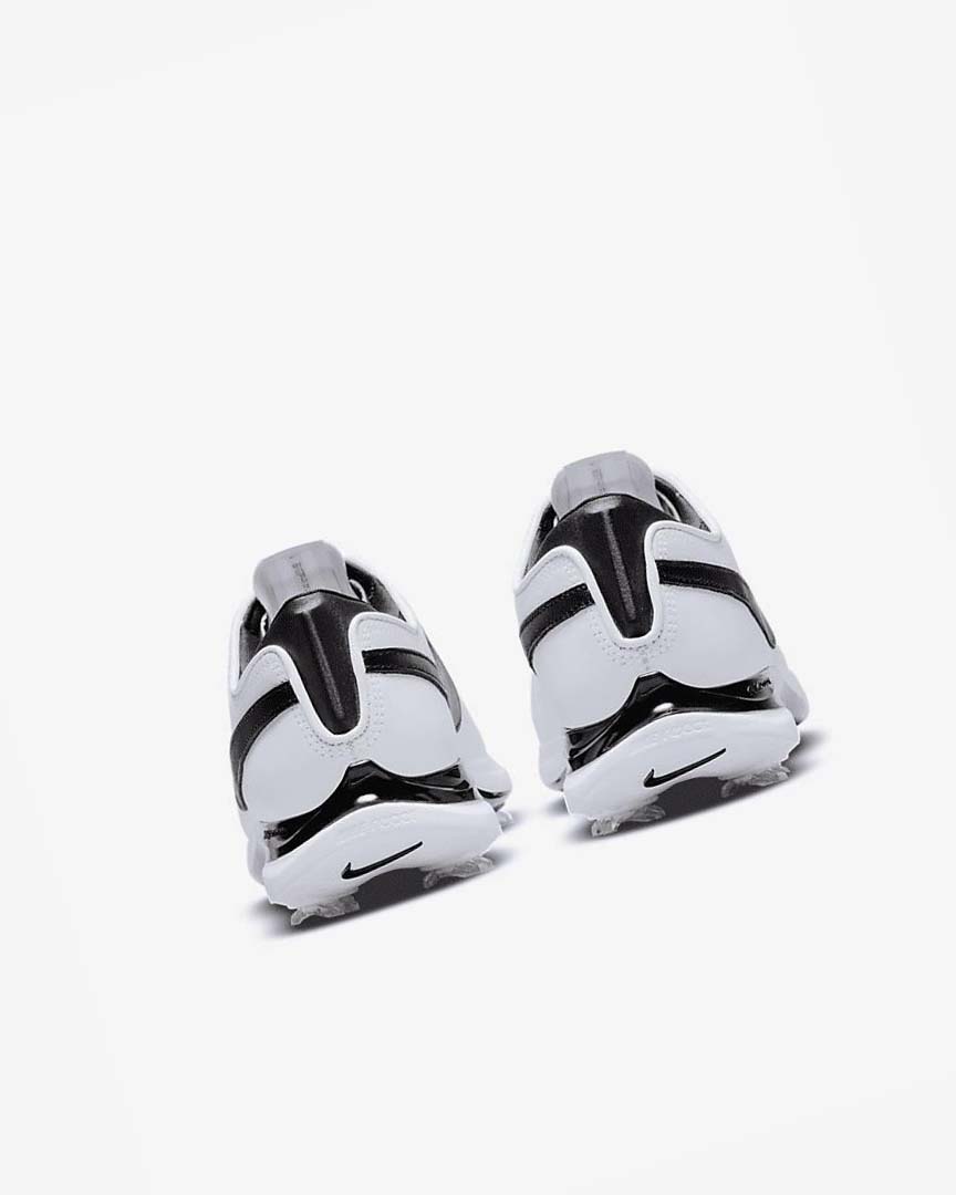 White / White / Black Nike Air Zoom Victory Tour 2 Men's Golf Shoes | CA_5039