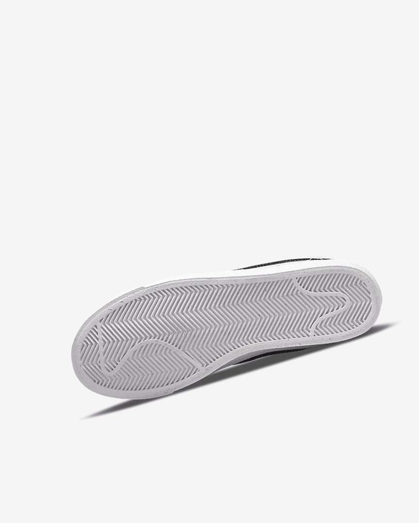 White / White / Black Nike Blazer Boys' Shoes | CA_2712