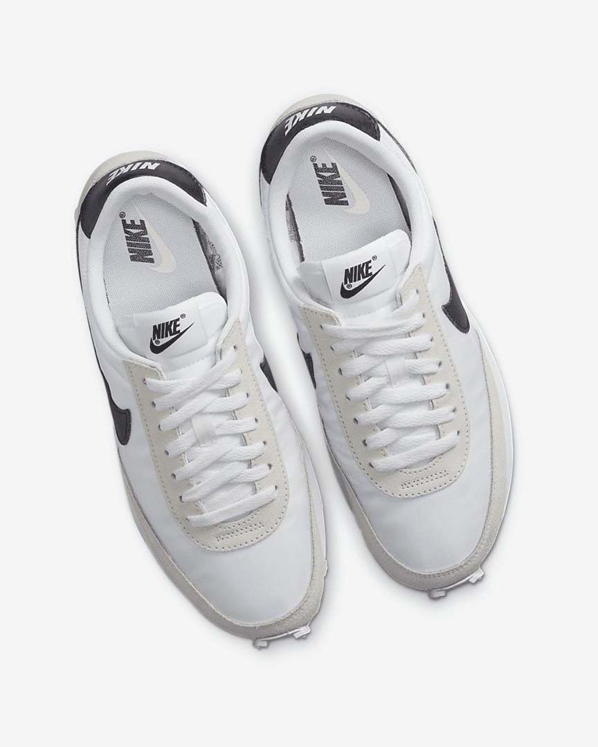White / White / Black Nike Daybreak Women's Sneakers | CA_5494