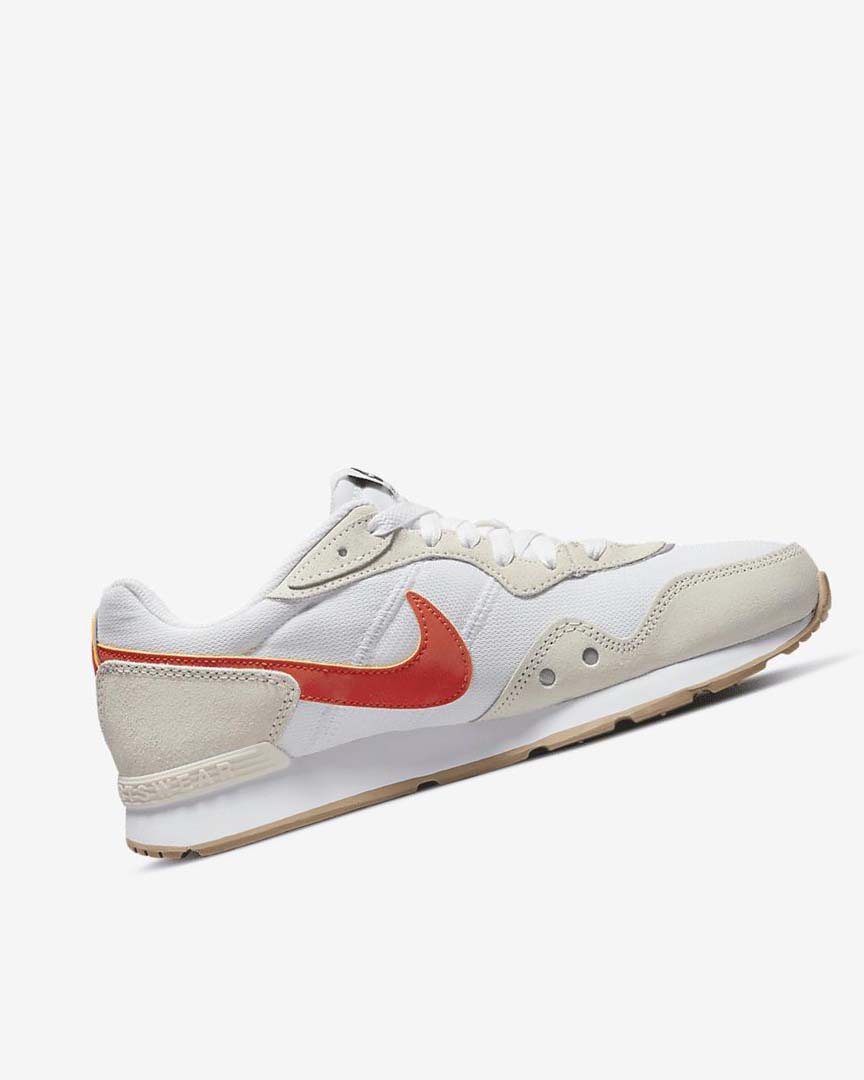White / White / Black / Orange Nike Venture Runner Women's Sneakers | CA_3241