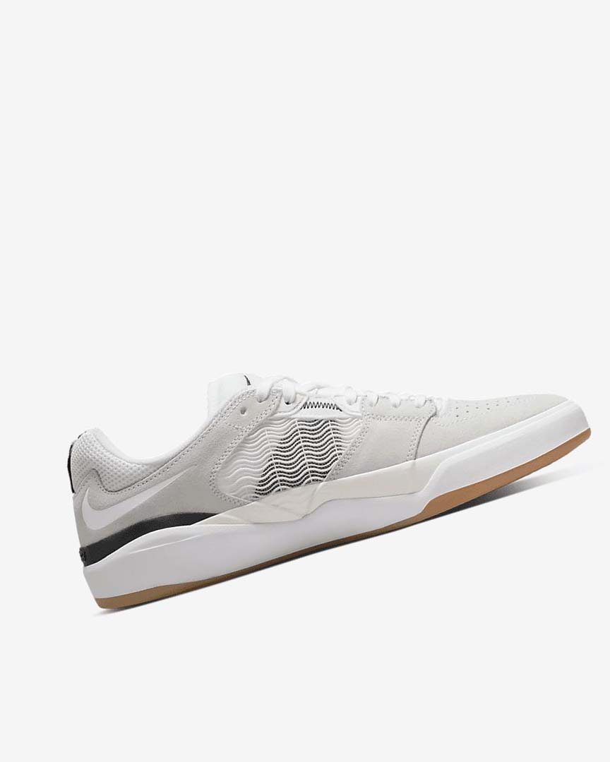 White / White / Black / White Nike SB Ishod Wair Women's Skate Shoes | CA_2610