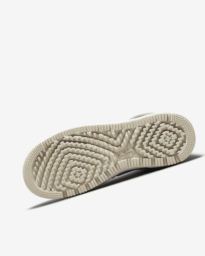 White / White / Light Beige Nike Air Force 1 Men's Boots | CA_2934