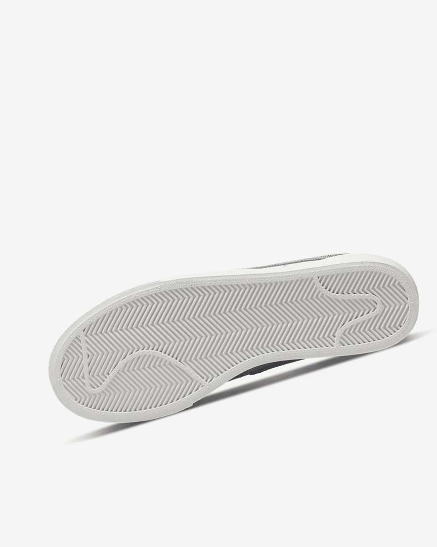 White / White / Light Blue Nike Blazer Low Platform Women's Sneakers | CA_5362