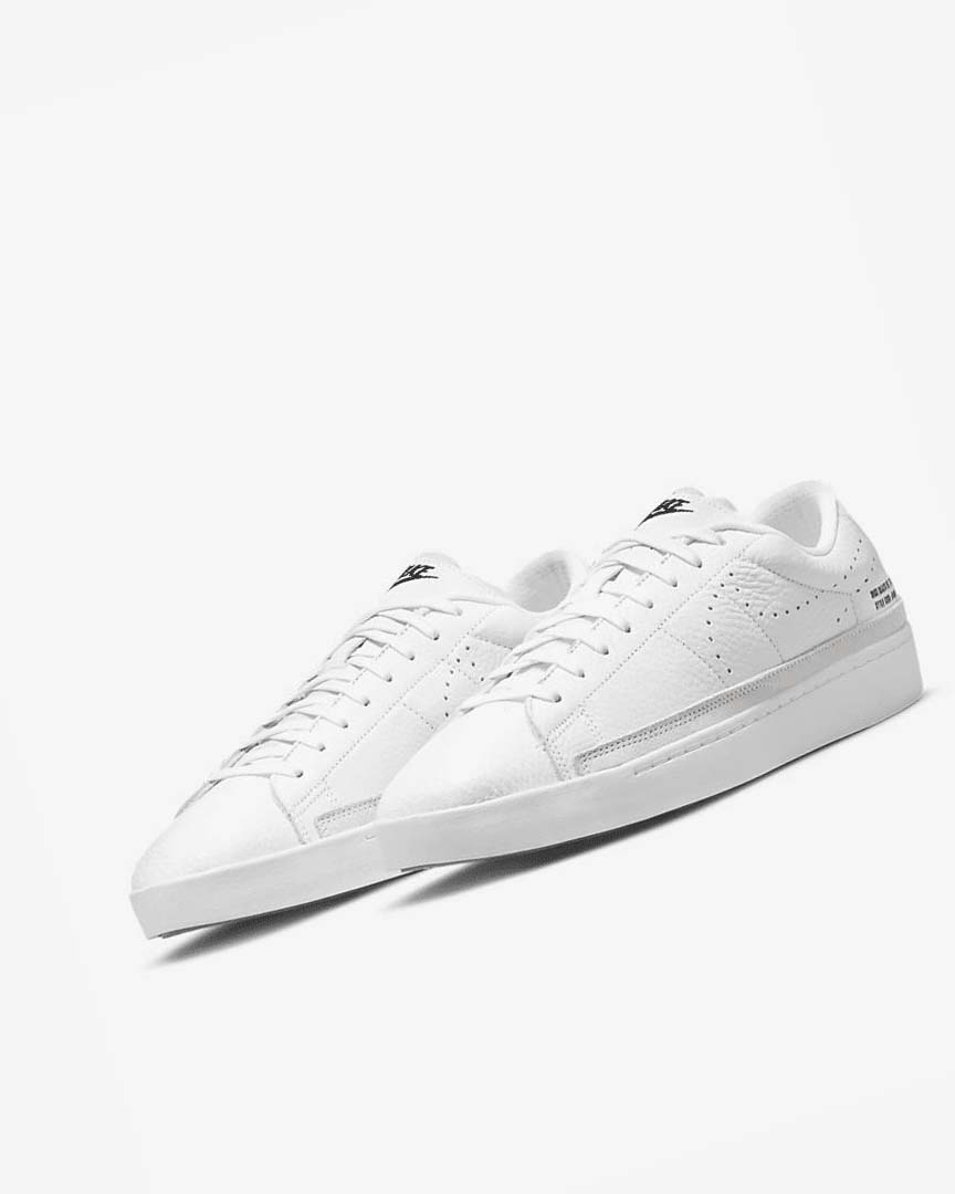 White / White / Light Brown / Black Nike Blazer Low X Men's Sneakers | CA_5155