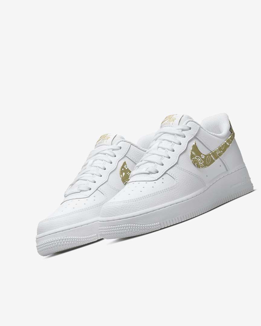 White / White Nike Air Force 1 '07 Women's Sneakers | CA_2612