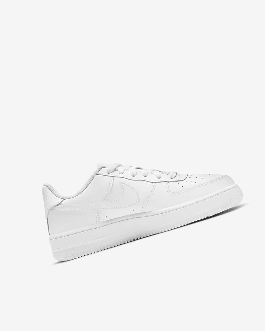White / White Nike Air Force 1 LE Boys' Sneakers | CA_3240