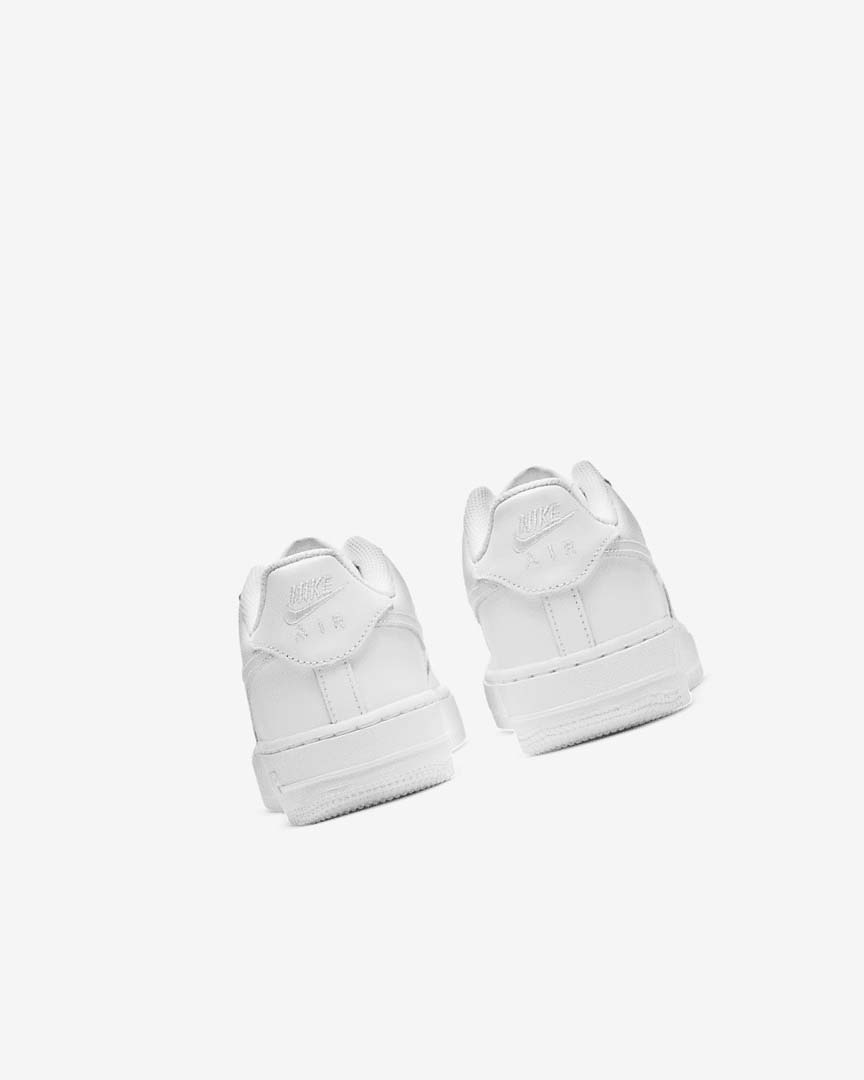 White / White Nike Air Force 1 LE Boys' Sneakers | CA_3240