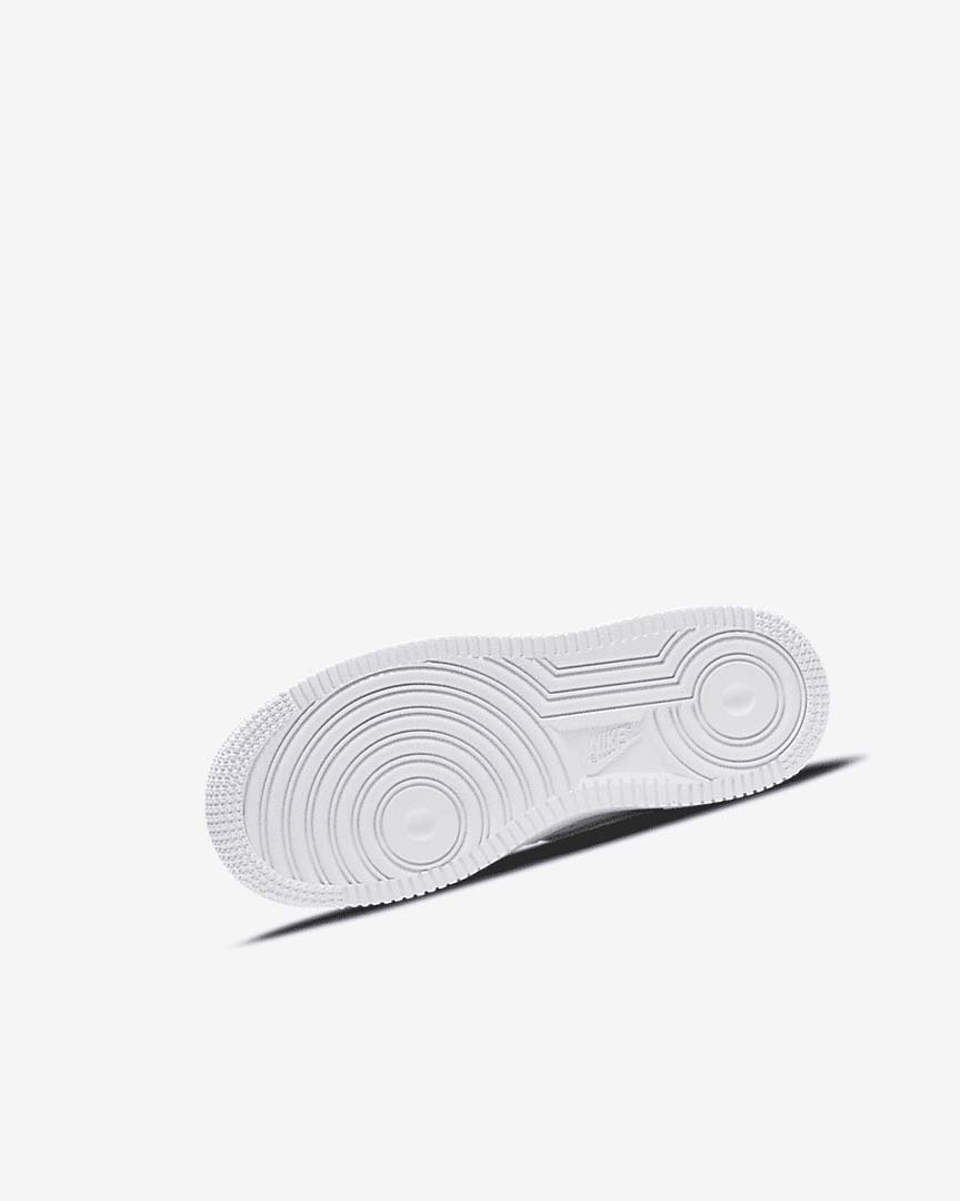 White / White Nike Force 1 LE Girls' Shoes | CA_3210