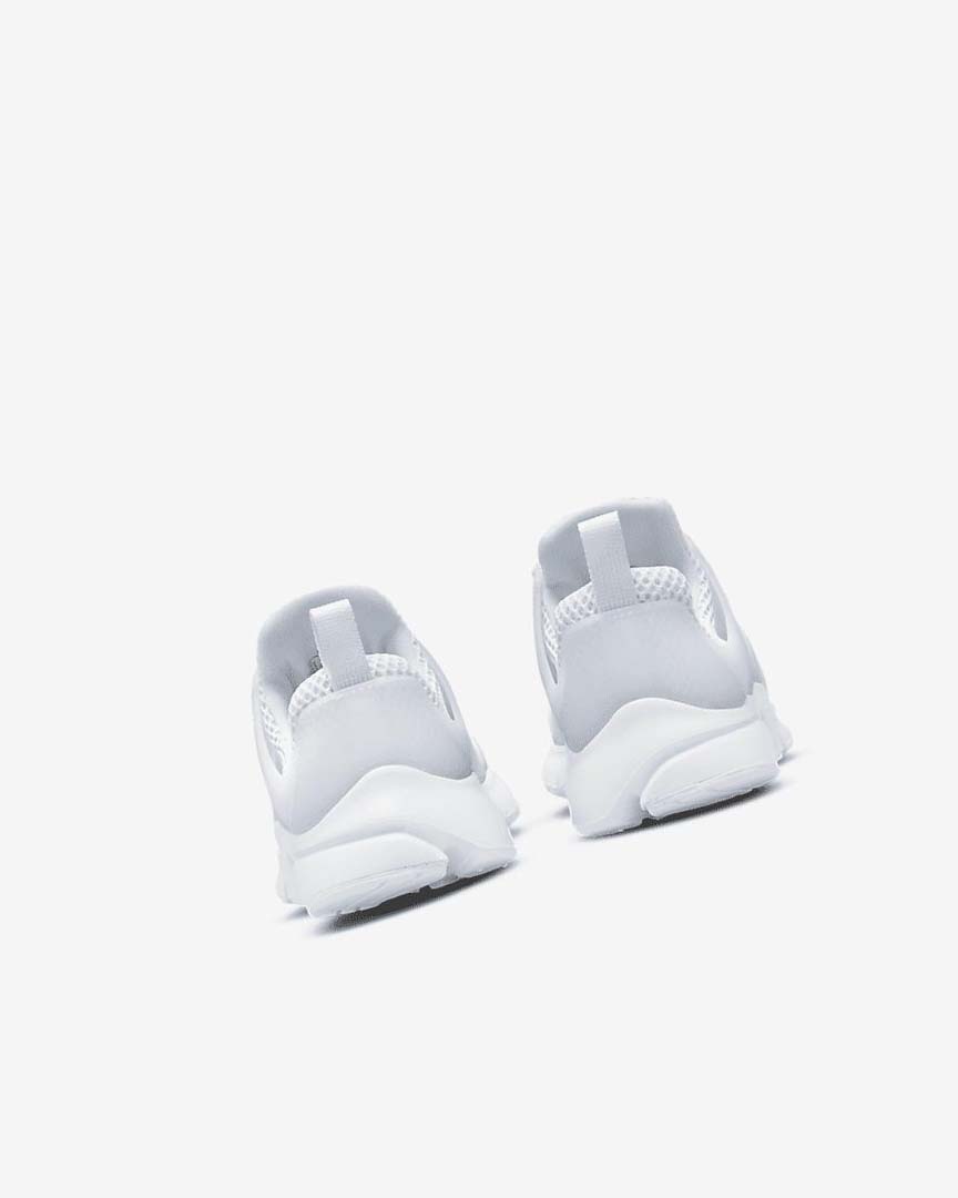 White / White / Platinum / White Nike Presto Boys' Shoes | CA_2472