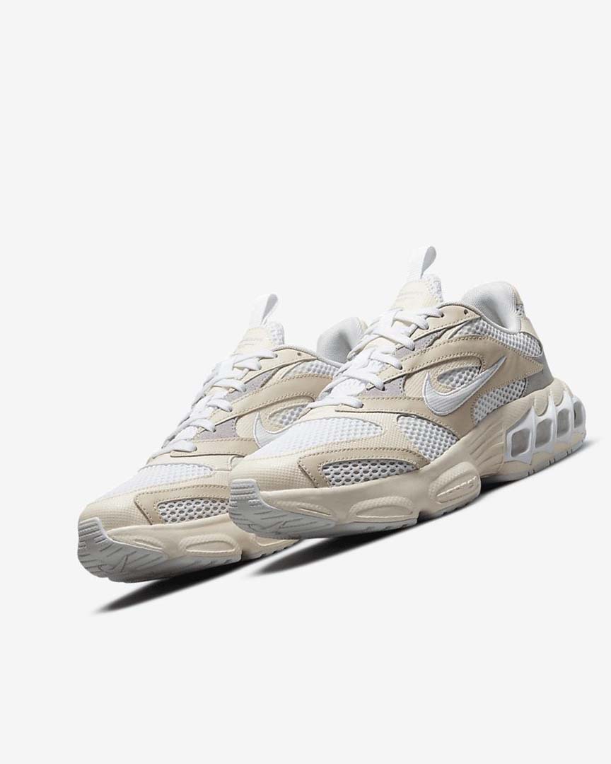 White / White / Purple / White Nike Zoom Air Fire Women's Sneakers | CA_4672