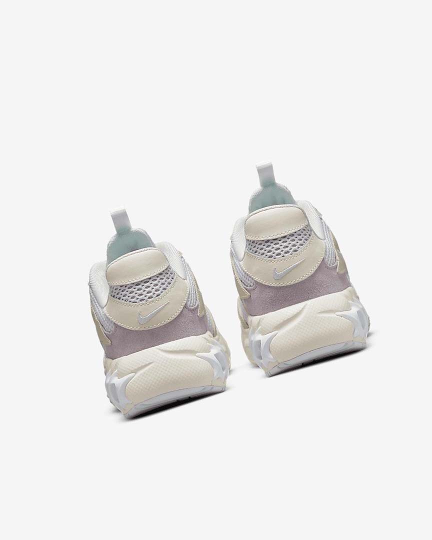 White / White / Purple / White Nike Zoom Air Fire Women's Sneakers | CA_4672