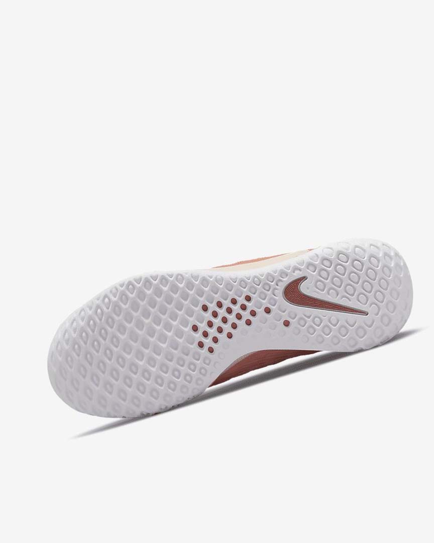 White / White / Red Nike Court Zoom NXT Women's Tennis Shoes | CA_2617