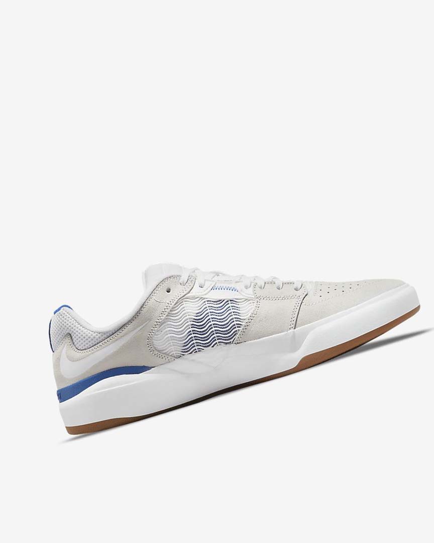 White / White / Royal / White Nike SB Ishod Wair Women's Skate Shoes | CA_3278