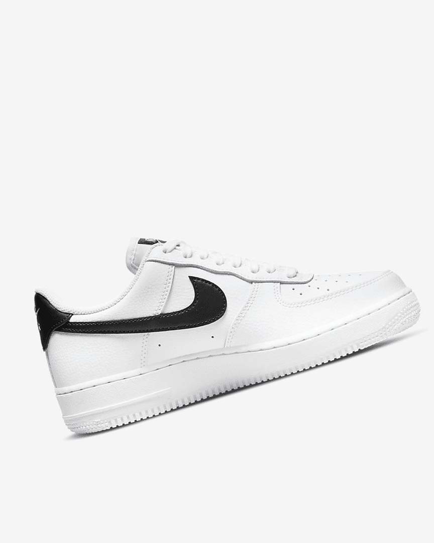 White / White / White / Black Nike Air Force 1 '07 Women's Sneakers | CA_2569