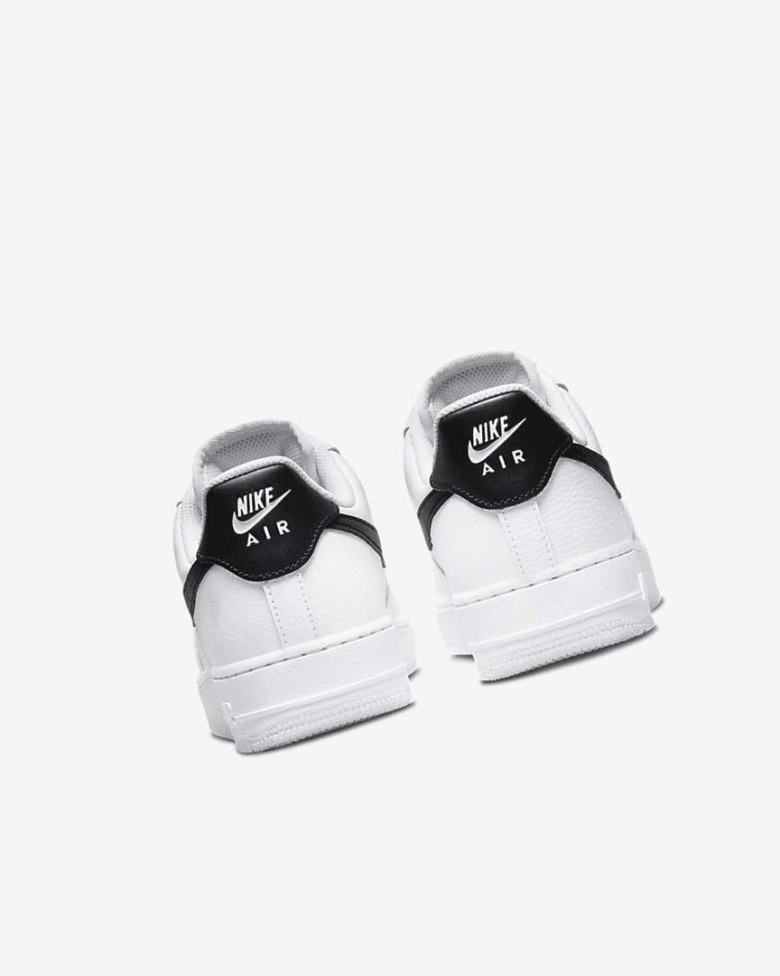 White / White / White / Black Nike Air Force 1 '07 Women's Sneakers | CA_2569