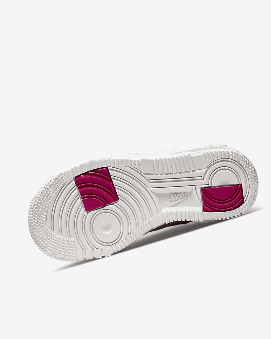 White / White / White Nike Air Force 1 Pixel Women's Sneakers | CA_5394