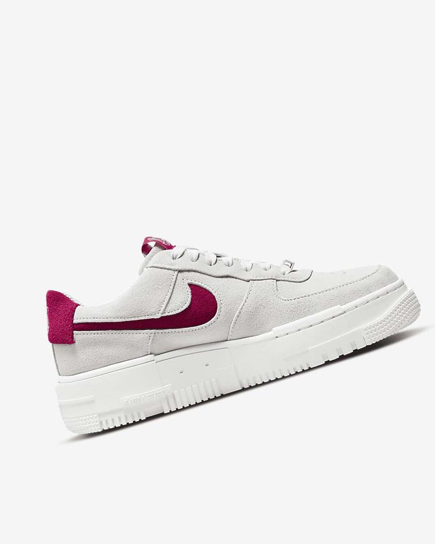 White / White / White Nike Air Force 1 Pixel Women's Sneakers | CA_5394