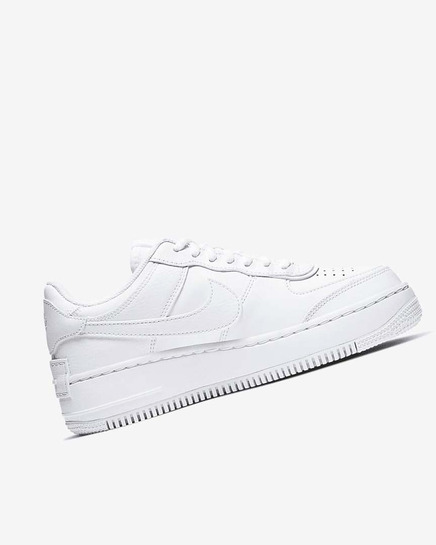 White / White / White Nike Air Force 1 Shadow Women's Sneakers | CA_5351