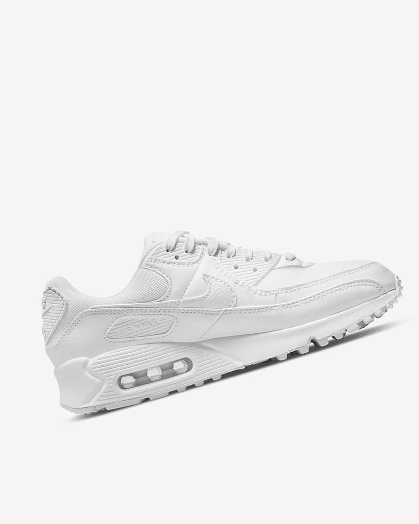White / White / White Nike Air Max 90 Women's Casual Shoes | CA_2447