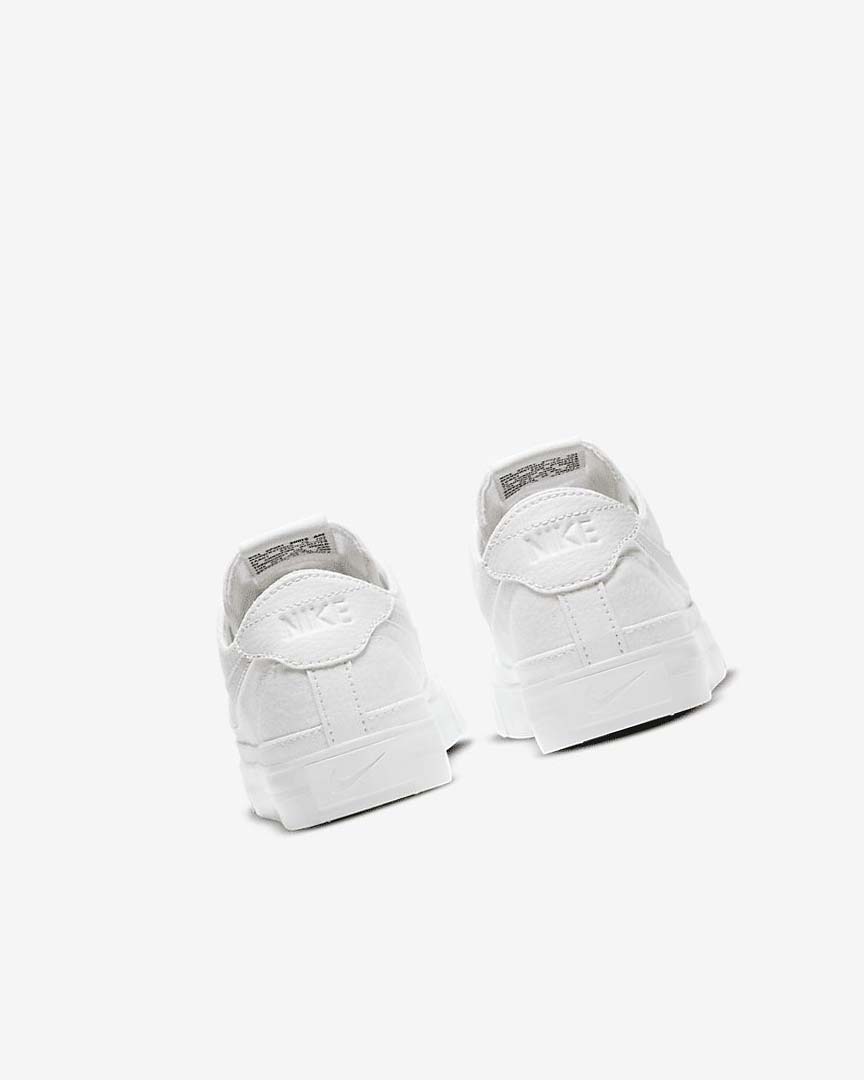 White / White / White Nike Court Legacy Canvas Women's Sneakers | CA_5484