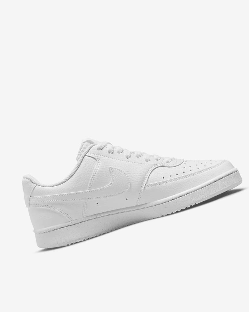 White / White / White Nike Court Vision Low Next Nature Women's Sneakers | CA_2540