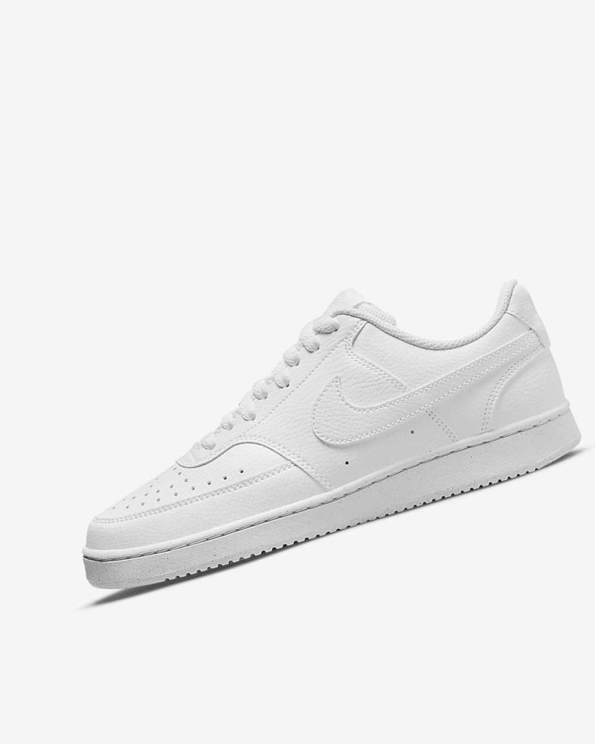 White / White / White Nike Court Vision Low Next Nature Women\'s Sneakers | CA_2540