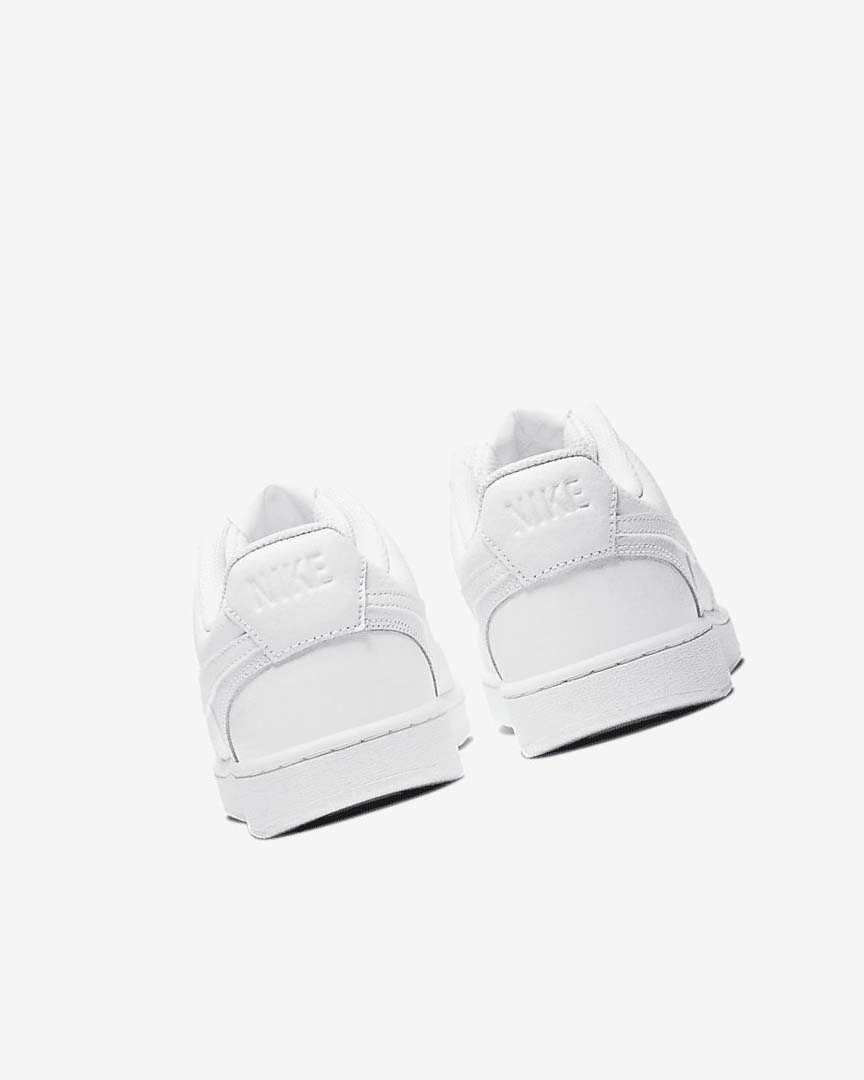 White / White / White Nike Court Vision Low Women's Sneakers | CA_5219