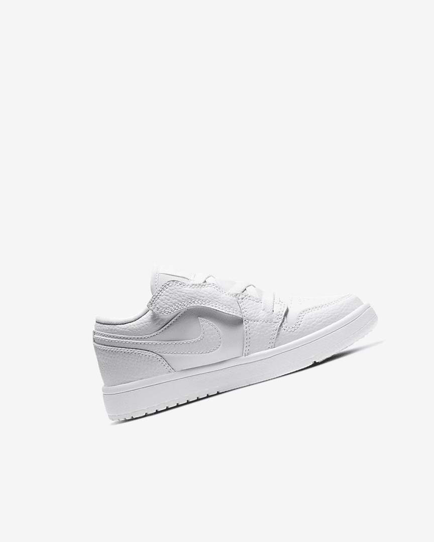 White / White / White Nike Jordan 1 Low Alt Boys' Shoes | CA_4918