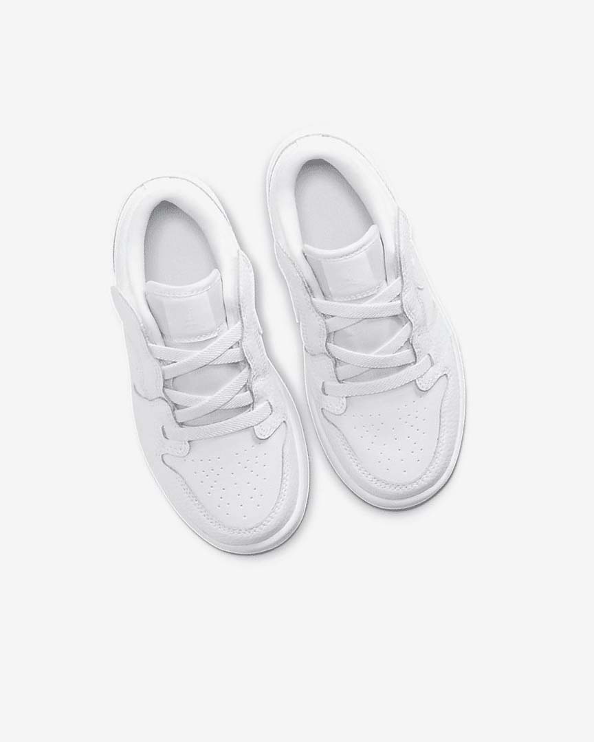 White / White / White Nike Jordan 1 Low Alt Boys' Shoes | CA_4918