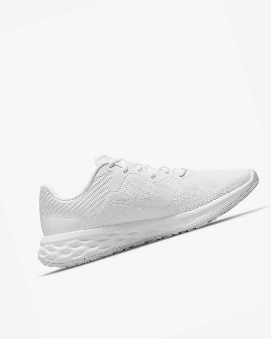 White / White / White Nike Revolution 6 Next Nature Men's Running Shoes | CA_2630