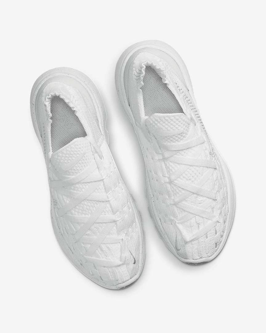 White / White / White / Platinum Nike Space Hippie 04 Women's Sneakers | CA_4768
