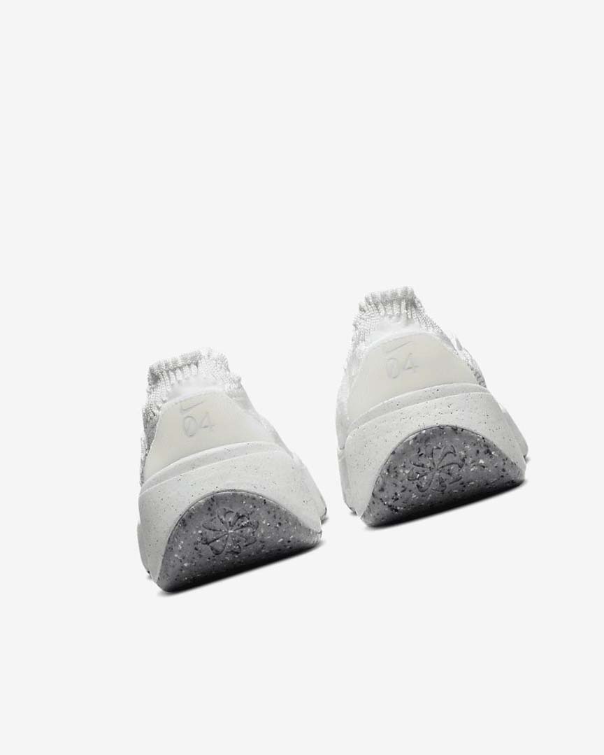 White / White / White / Platinum Nike Space Hippie 04 Women's Sneakers | CA_4768