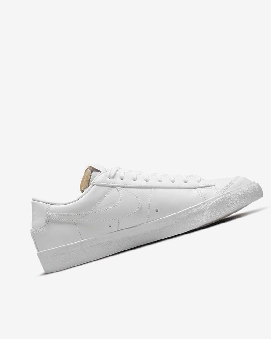 White / White / White / White Nike Blazer Low '77 Women's Sneakers | CA_2832