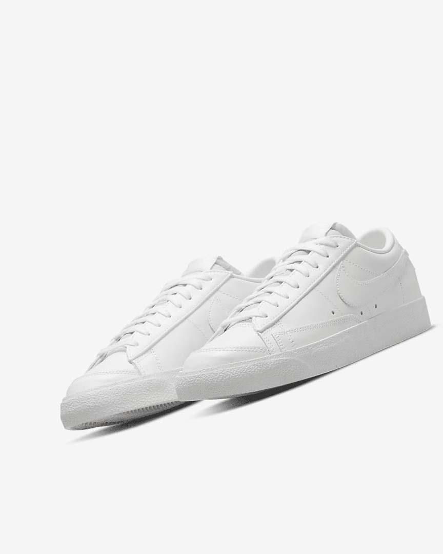 White / White / White / White Nike Blazer Low '77 Women's Sneakers | CA_2832