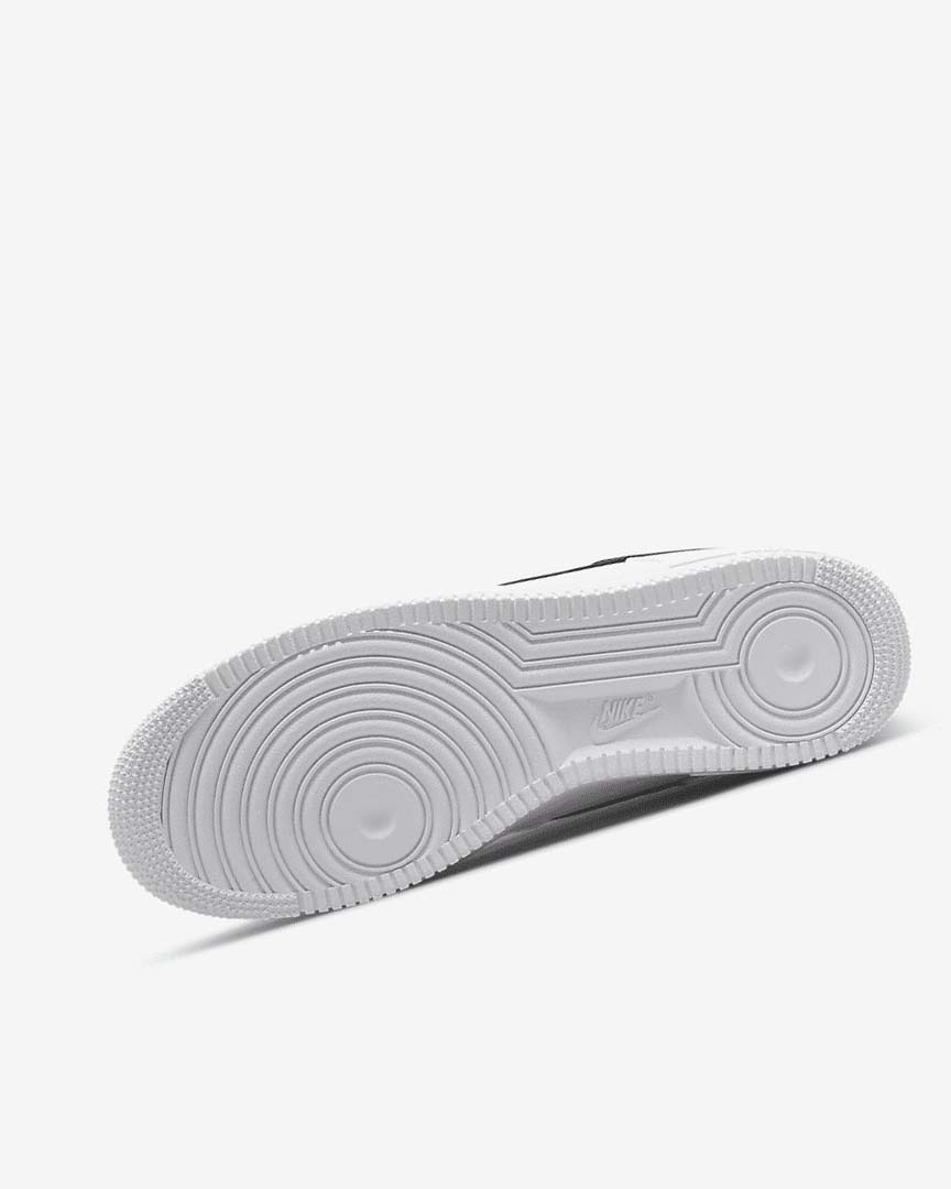 White / Yellow / Black Nike Air Force 1 '07 LV8 Men's Sneakers | CA_4972