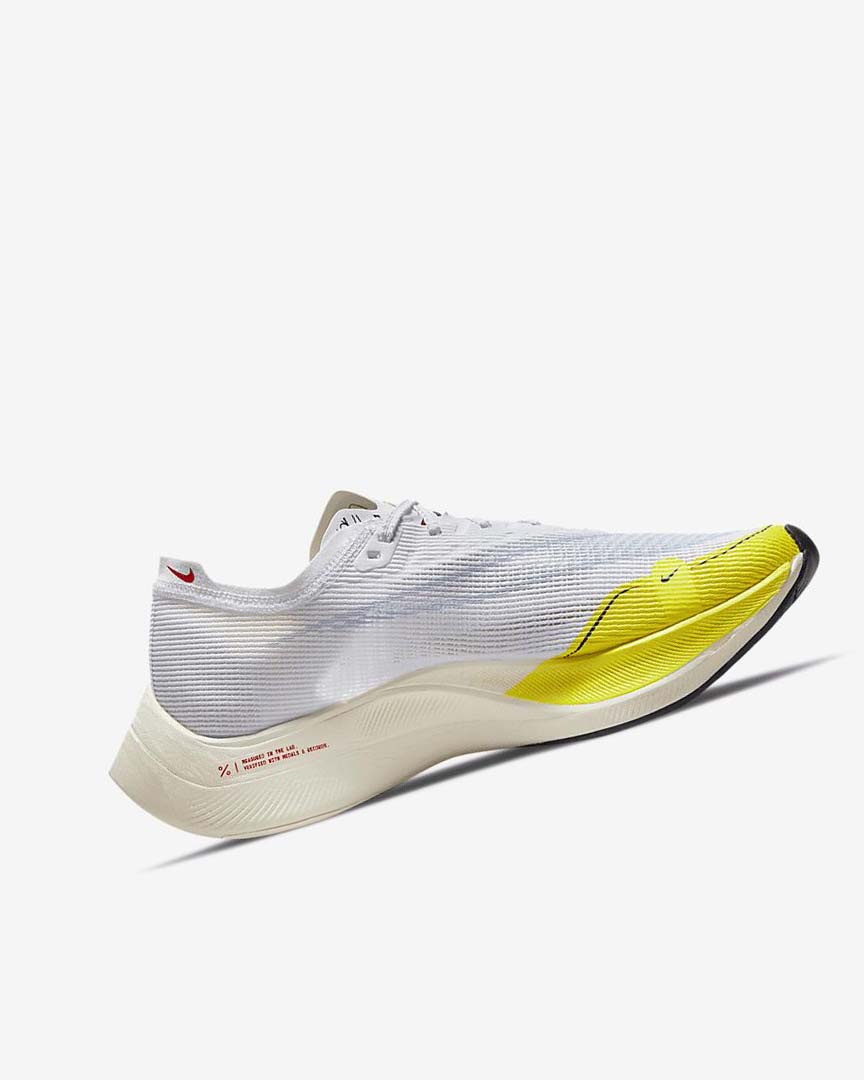 White / Yellow / Blue Nike ZoomX Vaporfly Next% 2 Women's Running Shoes | CA_2383