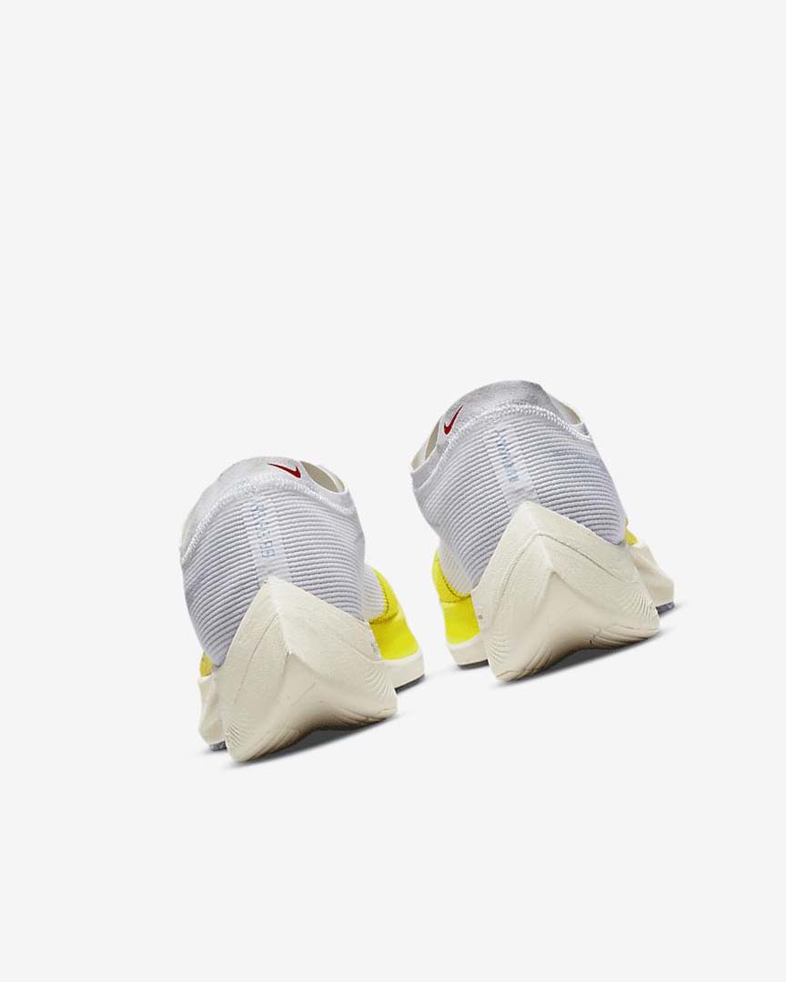White / Yellow / Blue Nike ZoomX Vaporfly Next% 2 Women's Running Shoes | CA_2383
