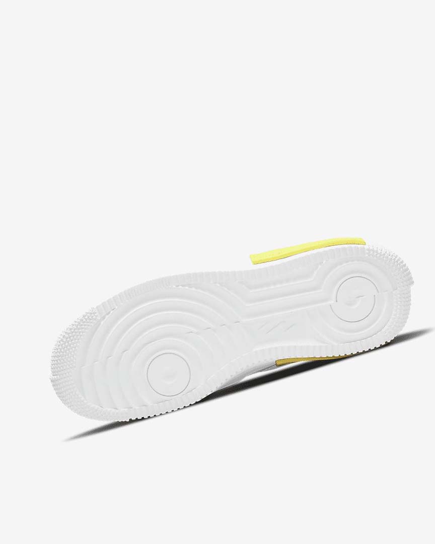 White / Yellow / White Nike Air Force 1 Fontanka Women's Sneakers | CA_3269