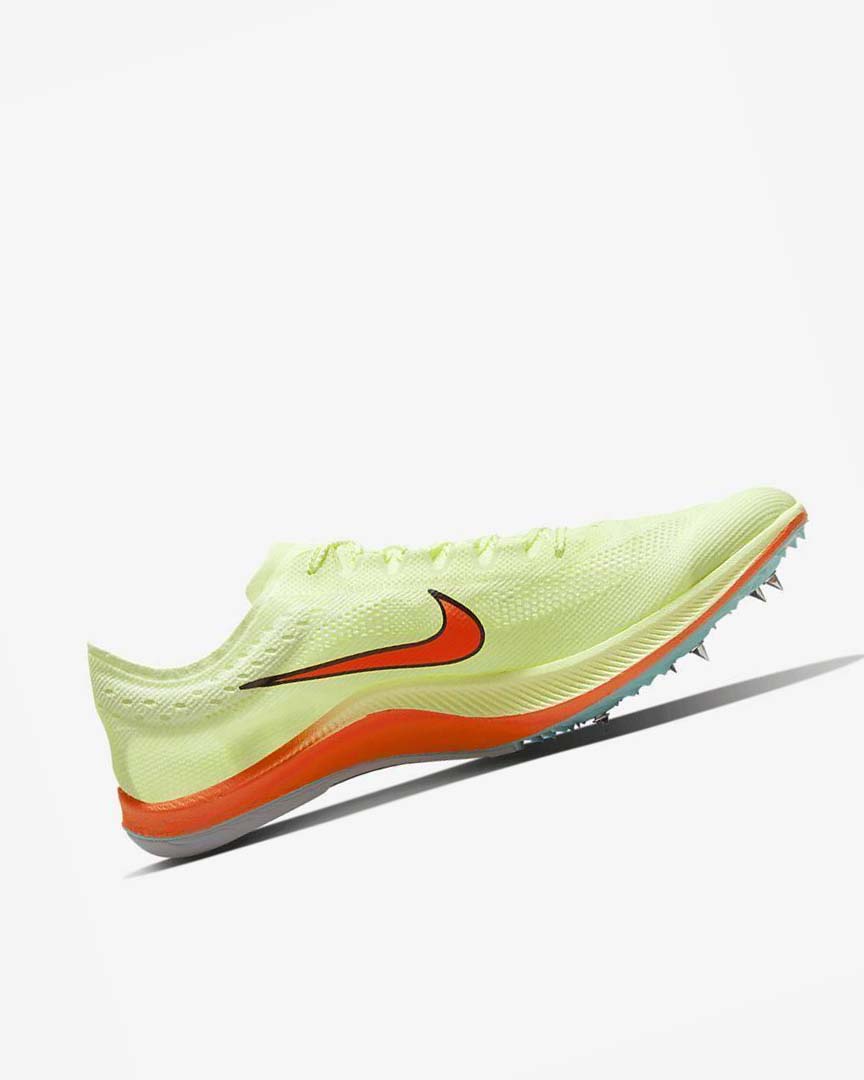 Yellow / Orange / Turquoise Nike ZoomX Dragonfly Men's Spikes | CA_3214
