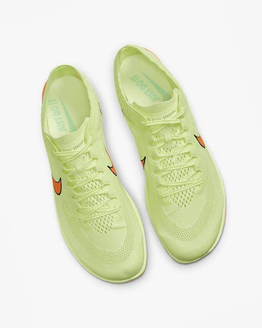 Yellow / Orange / Turquoise Nike ZoomX Dragonfly Men's Spikes | CA_3214