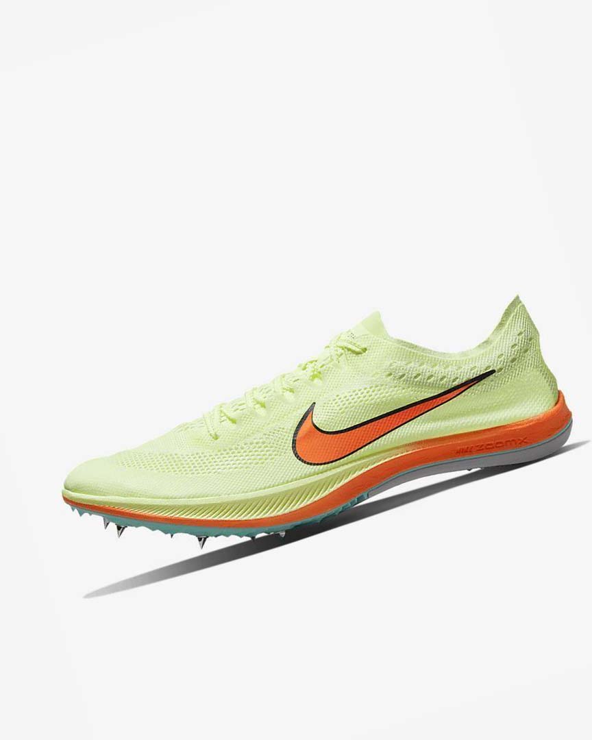 Yellow / Orange / Turquoise Nike ZoomX Dragonfly Men\'s Spikes | CA_3214
