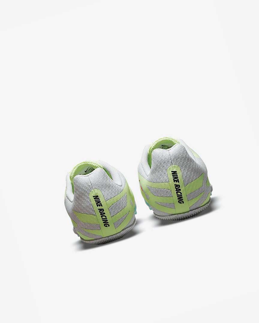 Yellow / Orange / Turquoise Nike Zoom Rival S 9 Men's Spikes | CA_4906