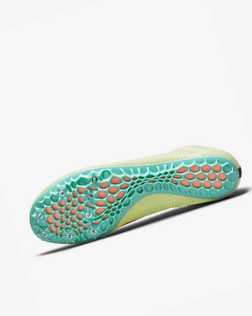 Yellow / Orange / Turquoise Nike Zoom Superfly Elite 2 Men's Spikes | CA_2262