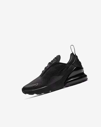 Black / Black / Black Nike Air Max 270 Boys' Casual Shoes | CA_4692