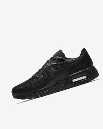 Black / Black / Black Nike Air Max SC Men's Sneakers | CA_3136