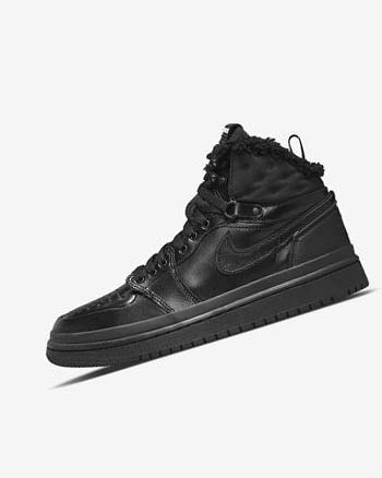 Black / Black / White Nike Air Jordan 1 Acclimate Women's Sneakers | CA_4737