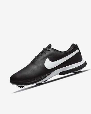 Black / Black / White Nike Air Zoom Victory Tour 2 Women's Golf Shoes | CA_4810
