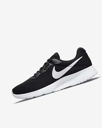 Black / Black / White Nike Tanjun Women's Sneakers | CA_5137