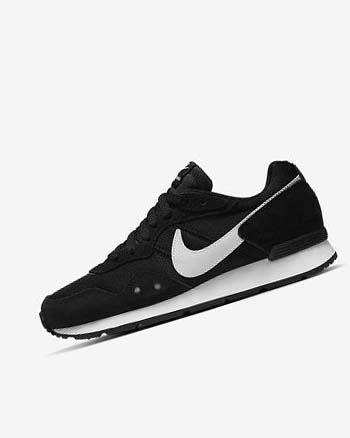 Black / Black / White Nike Venture Runner Women's Sneakers | CA_1104