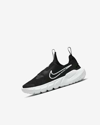 Black / Blue / Gold / White Nike Flex Runner 2 Girls' Shoes | CA_2601
